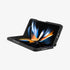 ACS05106 - Galaxy Z Fold 4 Case Neo Hybrid S in black showing the back and front